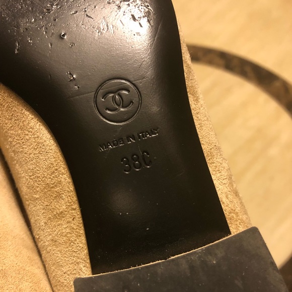 Auth Chanel Comfy Classic Loafers Size 38 - Picture 4 of 7